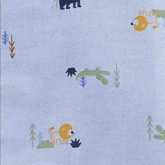 2-Piece Animal Button-Front Shirt & Pant Set - Picture 6 of 11